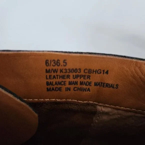 Kork Ease Helen Leather Ankle Boots Women's 6 Black Brown Lace Up Heritage Derby - Picture 2 of 14